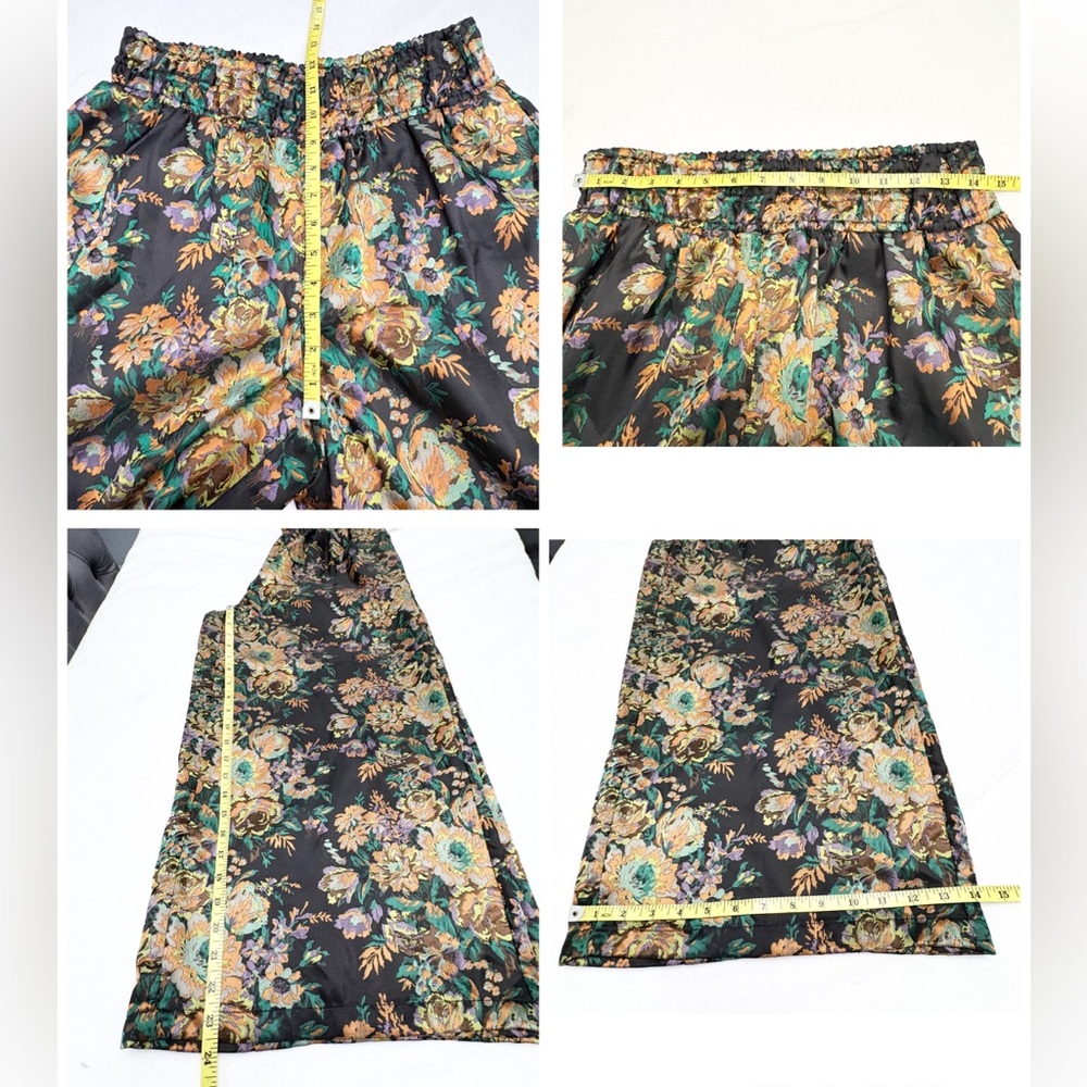 Anthropologie The Somerset Pull-On Pants:
Cropped Jacquard Edition Size Small - Picture 10 of 11